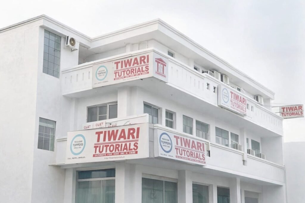 Tiwari Tutorials building - Best Coaching in Gomti Nagar, Vivek Khand